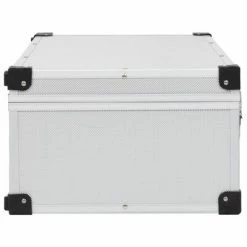 VidaXL Étui de CD pour 80 CD Aluminium ABS Argenté -Autres Soldes image 4 91854