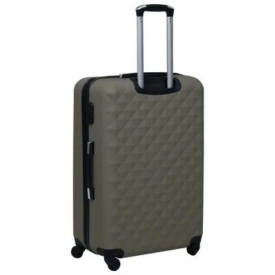 VidaXL Valise rigide Anthracite ABS 4 VidaXL Valise rigide Anthracite ABS – Image 4