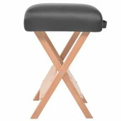VidaXL Table de massage pliable et tabouret 10 cm d'épaisseur Noir -Autres Soldes image 5 110157