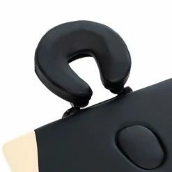 VidaXL Table de massage pliable 2 zones Aluminium Noir et beige -Autres Soldes image 5 110229