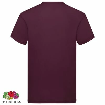 Fruit of the Loom T-shirts originaux 5 pcs Bordeaux S Coton 5 Fruit of the Loom T-shirts originaux 5 pcs Bordeaux S Coton – Image 5