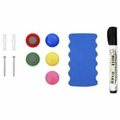 VidaXL Tableau blanc magnétique effaçable à sec Blanc 70x50 cm Acier -Autres Soldes image 5 146632