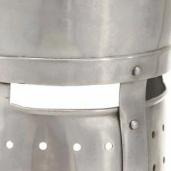 VidaXL Casque de chevalier médiéval antique pour GN Argenté Acier -Autres Soldes image 5 286221