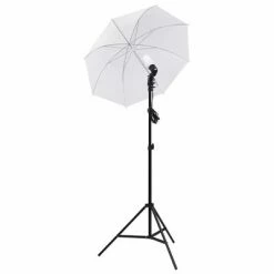 VidaXL Kit de studio photo avec lampes toile de fond et réflecteur -Autres Soldes image 5 3067126