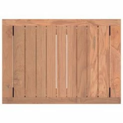 VidaXL Banc de douche 50x35x45 cm Bois massif de teck -Autres Soldes image 5 340748