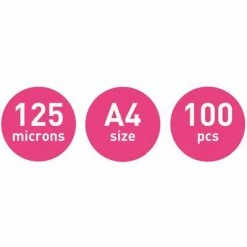 Leitz Pochettes de plastification 125 Microns A4 100 pcs -Autres Soldes image 5 431821