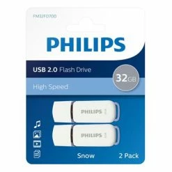 Philips Clés USB 2.0 Snow 32 Go 2 pcs Blanc et gris -Autres Soldes image 5 433983