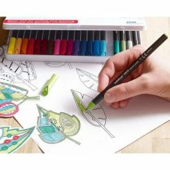 Edding Feutres de coloriage fin classiques 20 pcs Multicolore 1200 -Autres Soldes image 5 434970