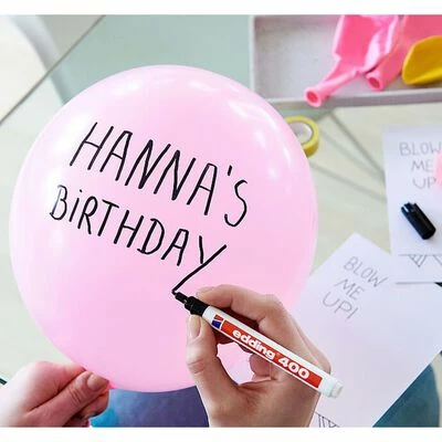 Edding Marqueur indélébile Noir 400 5 Edding Marqueur indélébile Noir 400 – Image 5