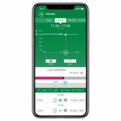 Medisana Oxymètre de pouls PM 100 Connect Blanc -Autres Soldes image 5 435590