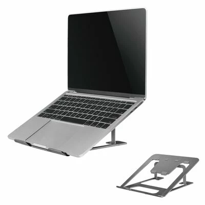 NewStar Support pliable d'ordinateur portable 10"-17" Gris 5 NewStar Support pliable d'ordinateur portable 10"-17" Gris – Image 5