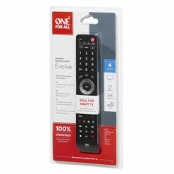 One For All Télécommande 4 en 1 Evolve 4 Noir -Autres Soldes image 5 440104