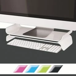 Leitz Support d'écran d'ordinateur réglable Ergo WOW Noir et blanc 10 Leitz Support d'écran d'ordinateur réglable Ergo WOW Noir et blanc -Autres Soldes image 5 440602