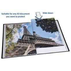 Rillstab Dossier de présentation A3 36 pochettes Noir -Autres Soldes image 5 441056