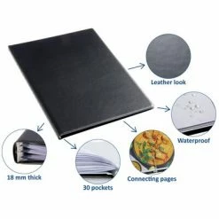 Rillstab Dossier de présentation A5 30 pochettes Noir -Autres Soldes image 5 441067