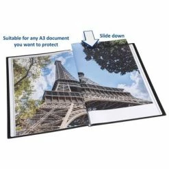 Rillstab Dossier de présentation A3 12 pochettes Noir -Autres Soldes image 5 441071