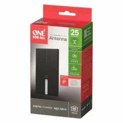 One For All Antenne TV d'intérieur 16x9x4,3 cm Noir -Autres Soldes image 5 443015