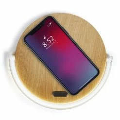 Livoo Lampe de chevet tactile 2 en 1 10 W Bois -Autres Soldes image 5 443559