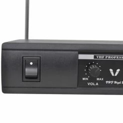 VidaXL Récepteur avec 2 microphones sans fil VHF -Autres Soldes image 5 50302