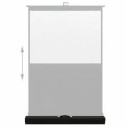 VidaXL Écran de projection surélevé 55" 4:3 -Autres Soldes image 5 51346
