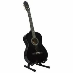 VidaXL Jeu de guitare classique de débutant 12 pcs Noir 4/4 39" 10 VidaXL Jeu de guitare classique de débutant 12 pcs Noir 4/4 39" -Autres Soldes image 5 70111