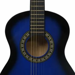 VidaXL Guitare classique de débutants et enfants Bleu 1/2 34" 10 VidaXL Guitare classique de débutants et enfants Bleu 1/2 34" -Autres Soldes image 5 70124