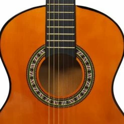 VidaXL Guitare classique de débutants et enfants 1/2 34" Tilleul -Autres Soldes image 5 70128