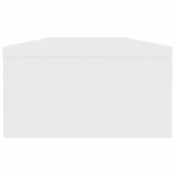 VidaXL Support de moniteur Blanc 100 x 24 x 13 cm Bois d'ingénierie -Autres Soldes image 5 800333