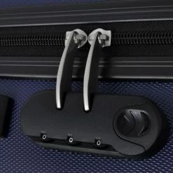 VidaXL Valise rigide 3 pièces Bleu 9 VidaXL Valise rigide 3 pièces Bleu -Autres Soldes image 5 91144