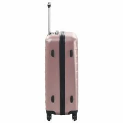 VidaXL Valise rigide 3 pcs Doré rose ABS -Autres Soldes image 5 91888