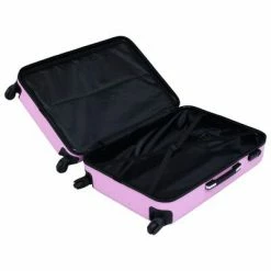 VidaXL Valise rigide Rose ABS 10 VidaXL Valise rigide Rose ABS -Autres Soldes image 5 92419