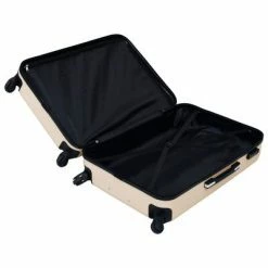 VidaXL Valise rigide Doré ABS -Autres Soldes image 5 92421