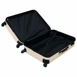 VidaXL Valise rigide Doré ABS -Autres Soldes image 5 92426