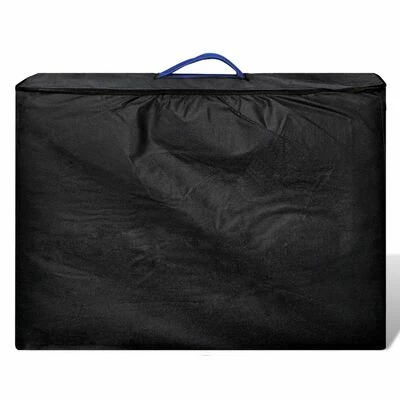 VidaXL Table pliable de massage Bleu 3 zones avec cadre en aluminium 6 VidaXL Table pliable de massage Bleu 3 zones avec cadre en aluminium – Image 6