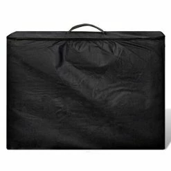 VidaXL Table pliable de massage Noir 3 zones avec cadre en aluminium -Autres Soldes image 6 110092