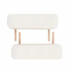 VidaXL Table de massage pliable et tabouret 10 cm d'épaisseur Blanc -Autres Soldes image 6 110154