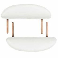 VidaXL Table de massage pliable 4 cm d'épaisseur et 2 traversins Blanc -Autres Soldes image 6 110158