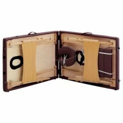 VidaXL Table de massage pliable 2 zones Bois Violet vin 11 VidaXL Table de massage pliable 2 zones Bois Violet vin -Autres Soldes image 6 110187