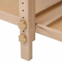 VidaXL Table de massage à 2 zones Blanc Similicuir -Autres Soldes image 6 110251