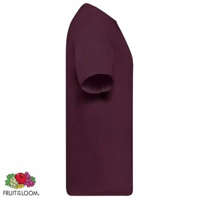 Fruit of the Loom T-shirts originaux 5 pcs Bordeaux S Coton 6 Fruit of the Loom T-shirts originaux 5 pcs Bordeaux S Coton – Image 6