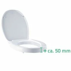 RIDDER Siège de toilette fermeture en douceur Premium Blanc A0070700 -Autres Soldes image 6 421609