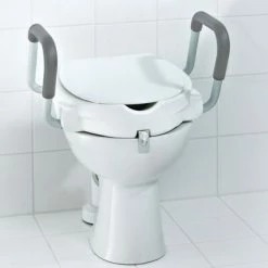 RIDDER Siège de toilette avec barre de sécurité Blanc 150 kg A0072001 -Autres Soldes image 6 421611