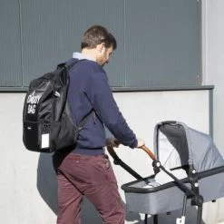 CHILDHOME Sac à dos à langer Daddy Bag 40 x 20 x 47 cm Noir -Autres Soldes image 6 424560