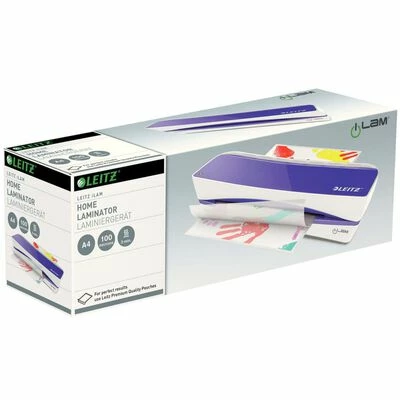 Leitz Plastifieuse domestique ILAM A4 Violet 6 Leitz Plastifieuse domestique ILAM A4 Violet – Image 6