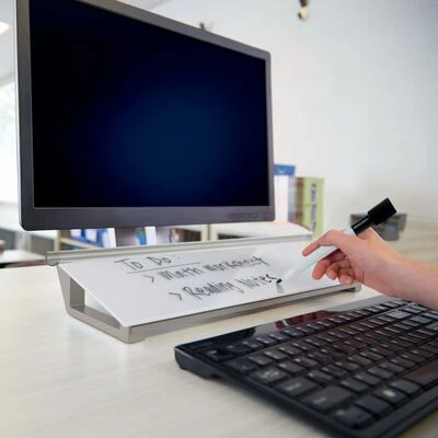 Nobo Tableau d'affichage de bureau Surface en verre 6 Nobo Tableau d'affichage de bureau Surface en verre – Image 6