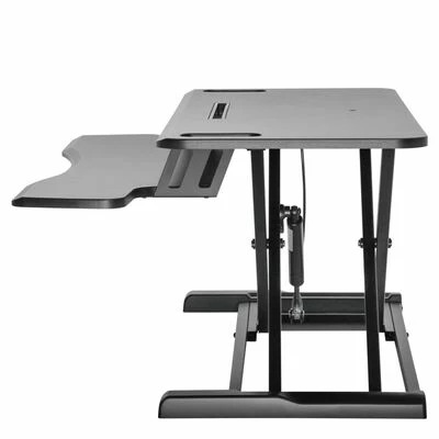 NewStar Poste de travail assis-debout 11-50,5 cm Noir 6 NewStar Poste de travail assis-debout 11-50,5 cm Noir – Image 6