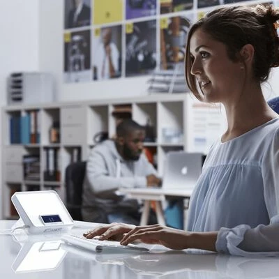 Lumie Lampe de réveil Zest Blanc 6 Lumie Lampe de réveil Zest Blanc – Image 6