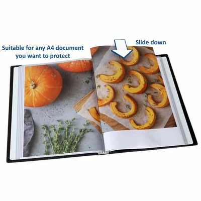 Rillstab Dossier de présentation A4 120 pochettes Noir 6 Rillstab Dossier de présentation A4 120 pochettes Noir – Image 6