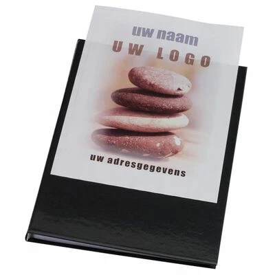 Rillstab Dossier de présentation A4 20 pochettes avec vue de face Noir 6 Rillstab Dossier de présentation A4 20 pochettes avec vue de face Noir – Image 6