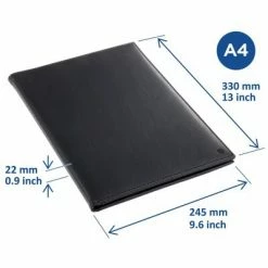 Rillstab Dossier de présentation A4 Ambassador Luxe 10 pochettes Noir -Autres Soldes image 6 441073